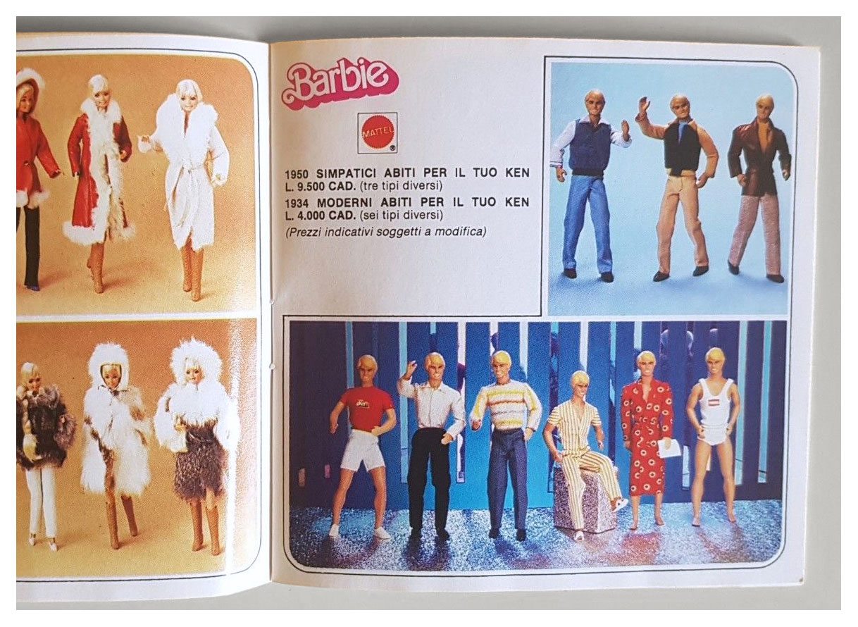 From 1982 Italian Barbie booklet