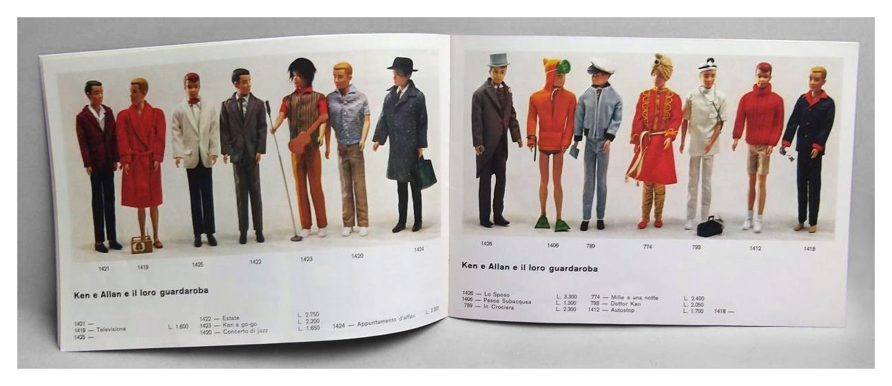 From 1966 Italian Mattel/EG (Editrice Giochi) booklet