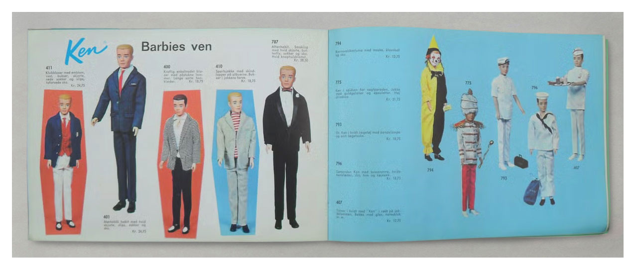 1964 Danish Mattel/Brio booklet