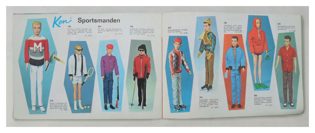 1964 Danish Mattel/Brio booklet