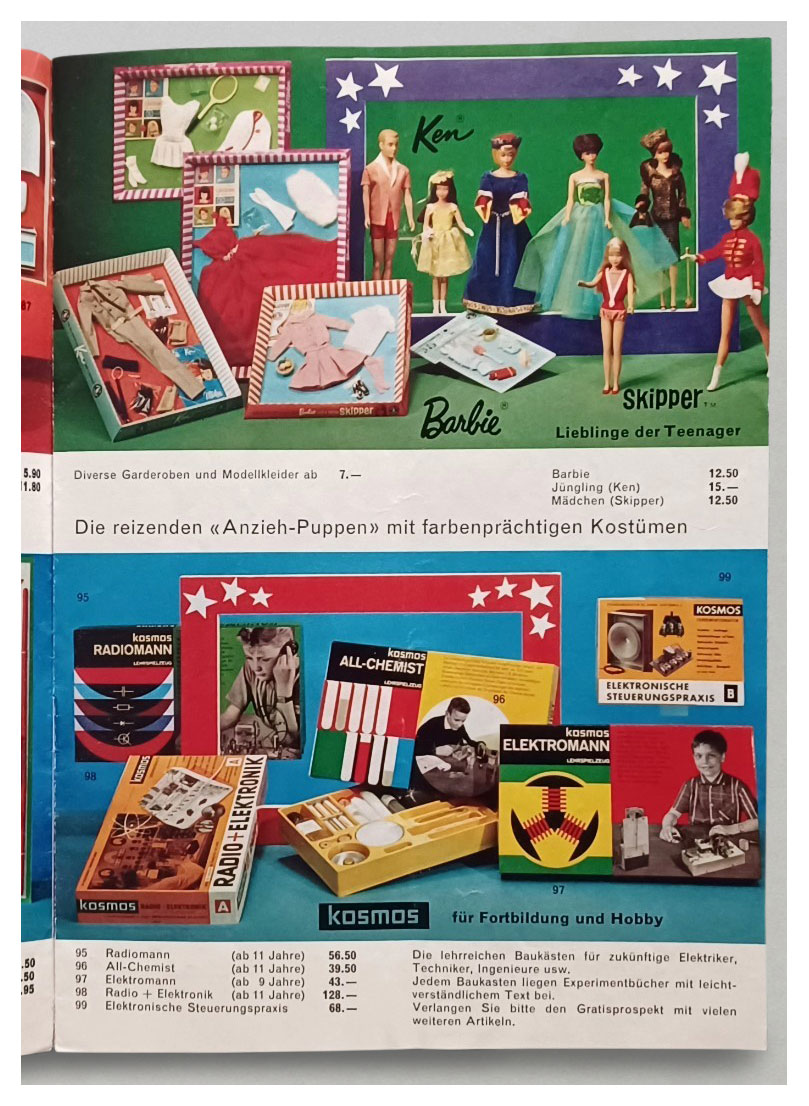 From 1965 German Hobby House catalogue