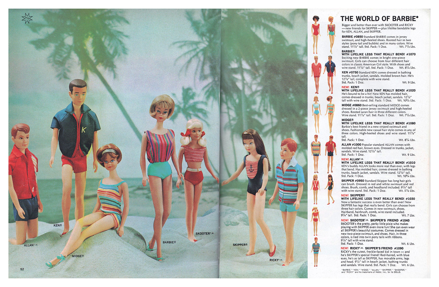 From Mattel Catalog For Fall '65