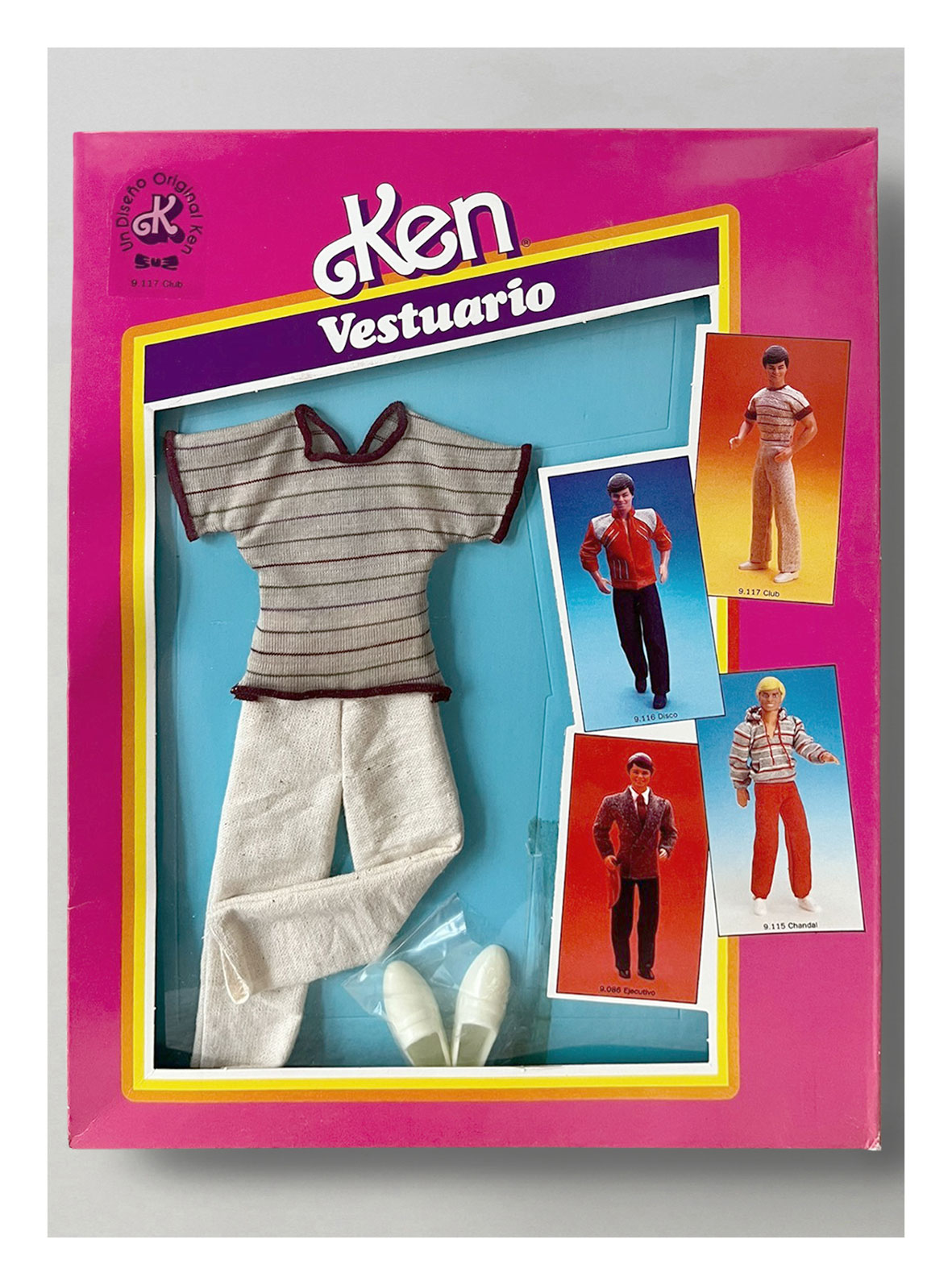 1986 Ken Vestuario #9117 Club in original packaging