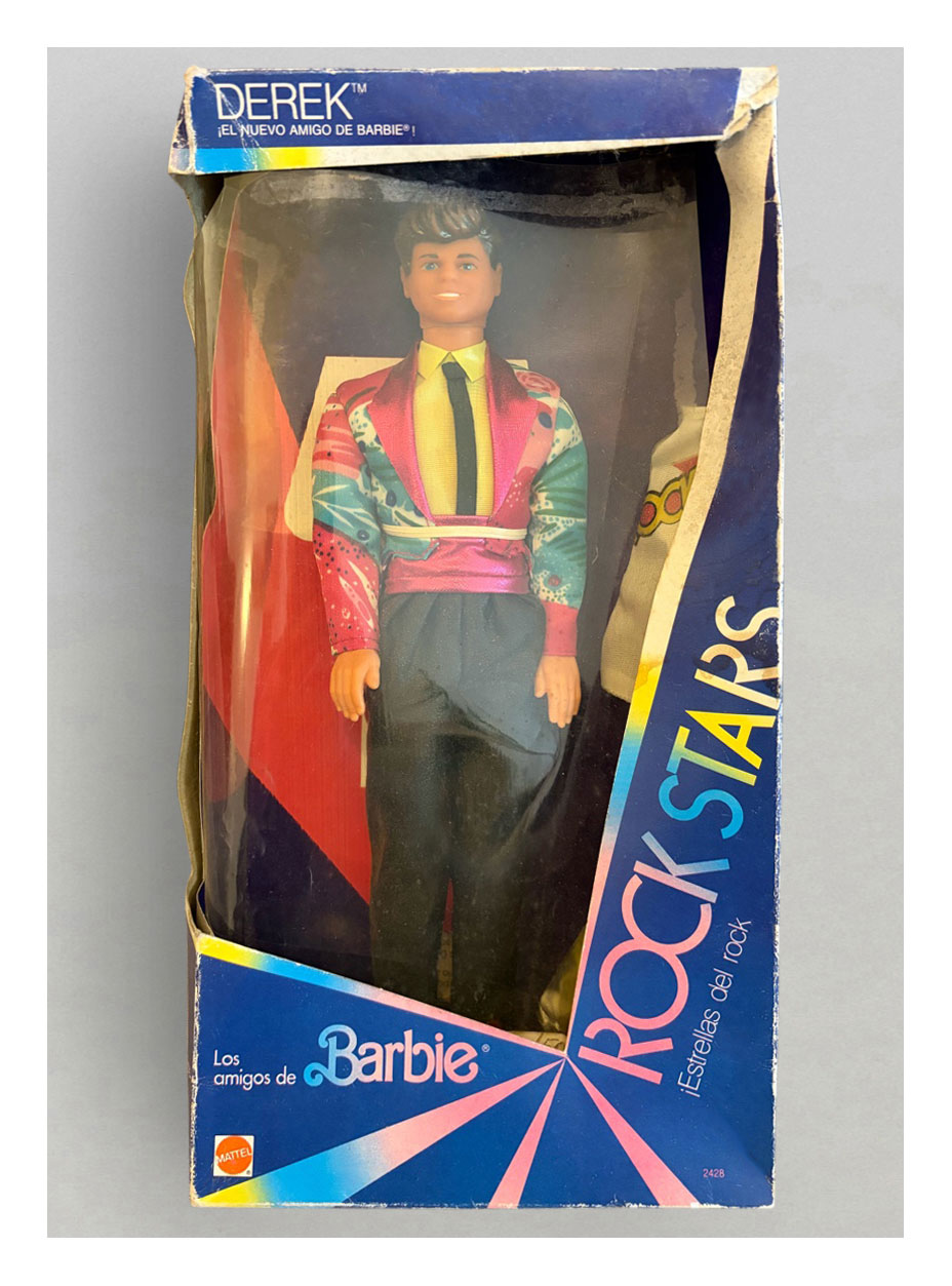 1986 #2428 Derek (Spanish version) in original packaging
