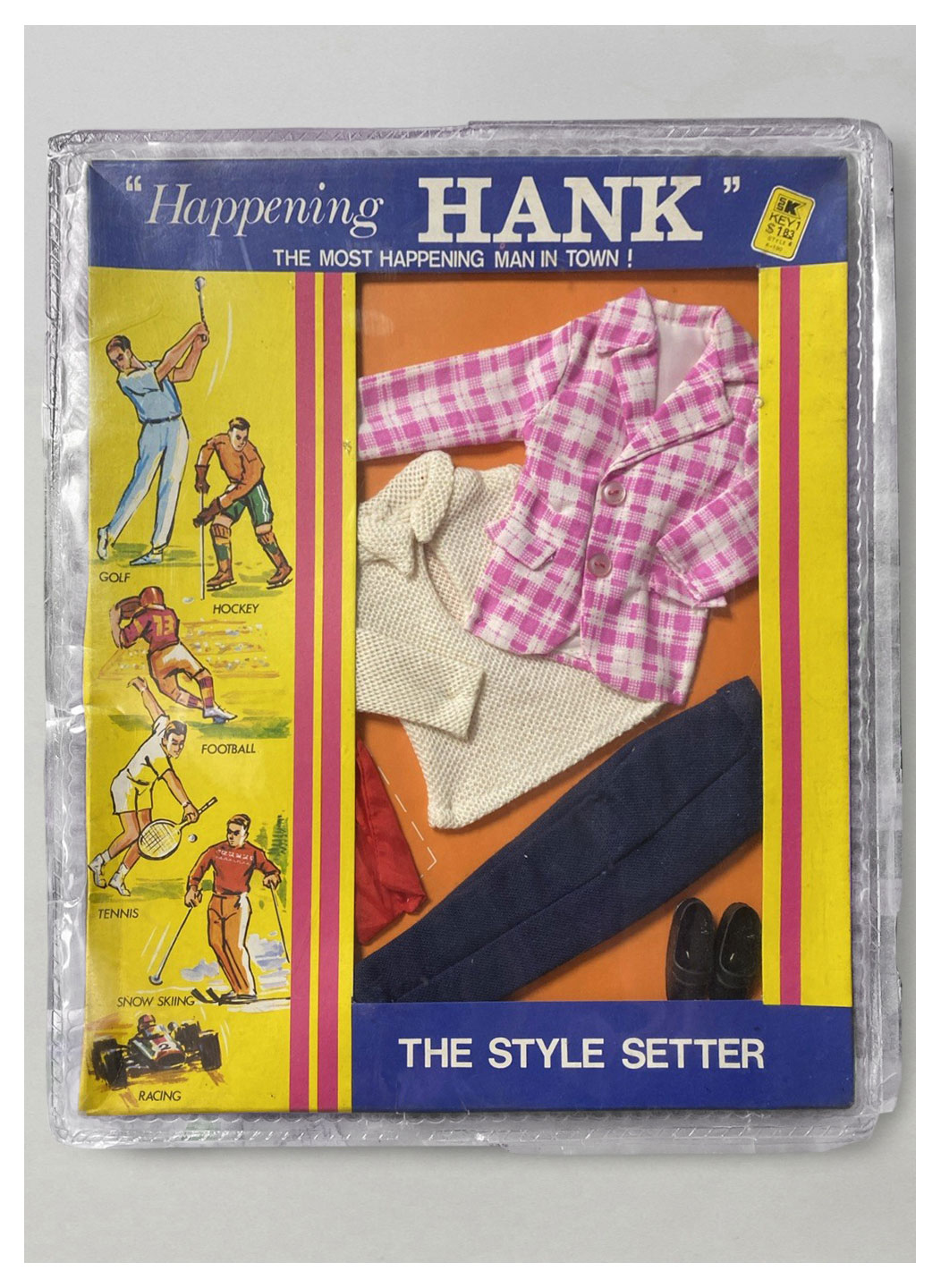 "Happening HANK" outfits by Peggy-Ann Doll clothes Inc.