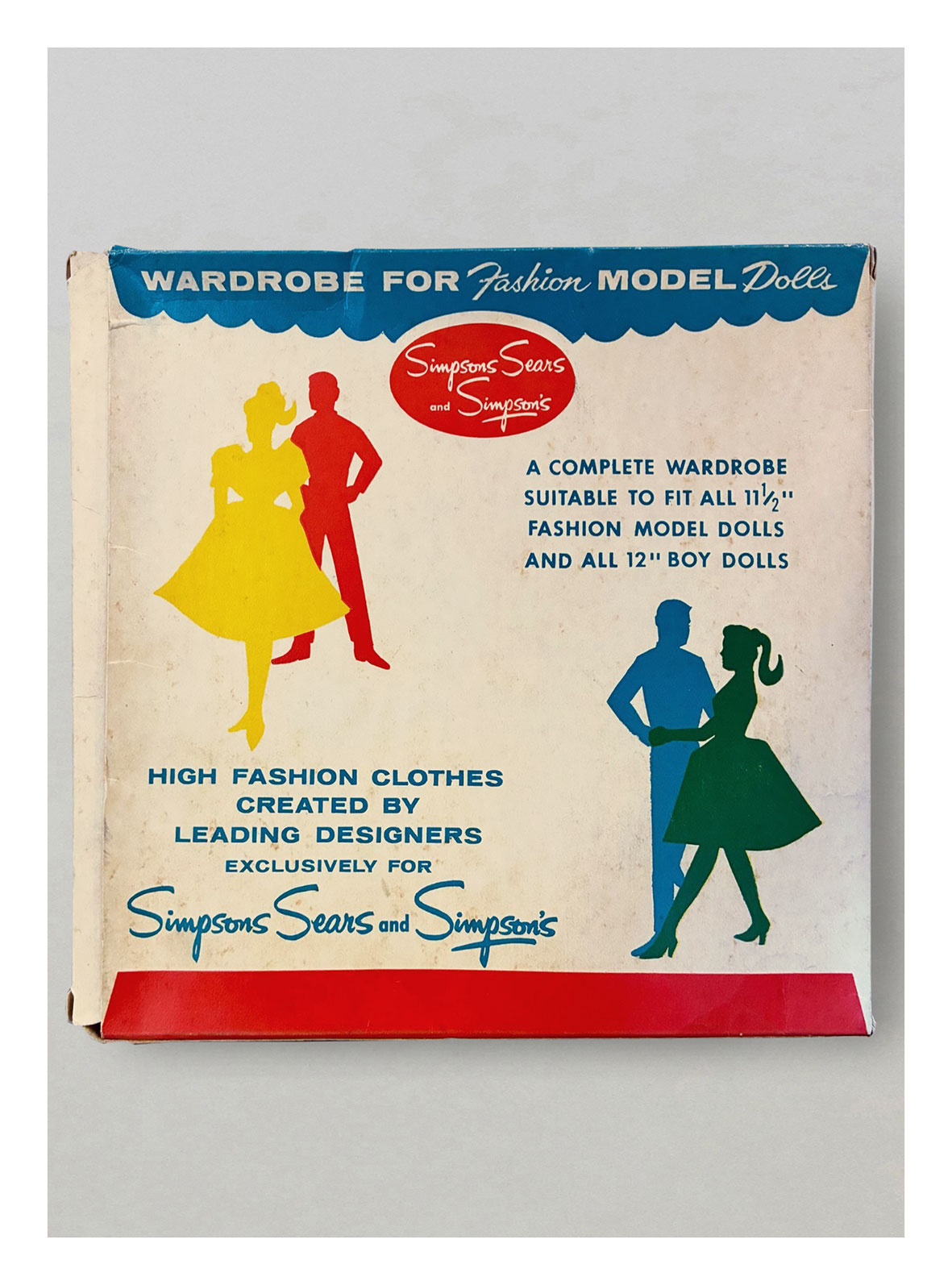 Reverse of Don packaging for Simpsons Sears Canada