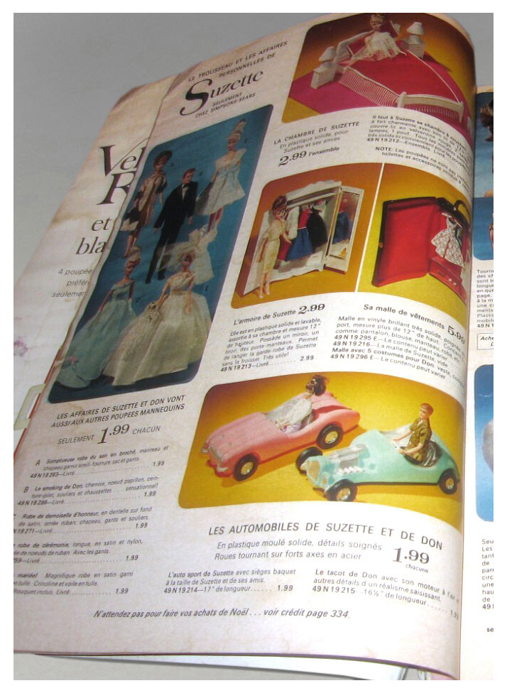 From 1964 Simpsons Sears French Noel catalogue