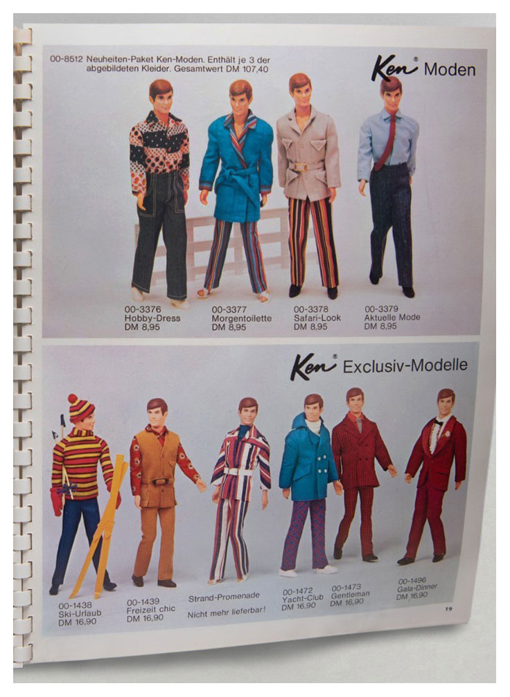 From German Mattel Spielzeug '72 catalogue