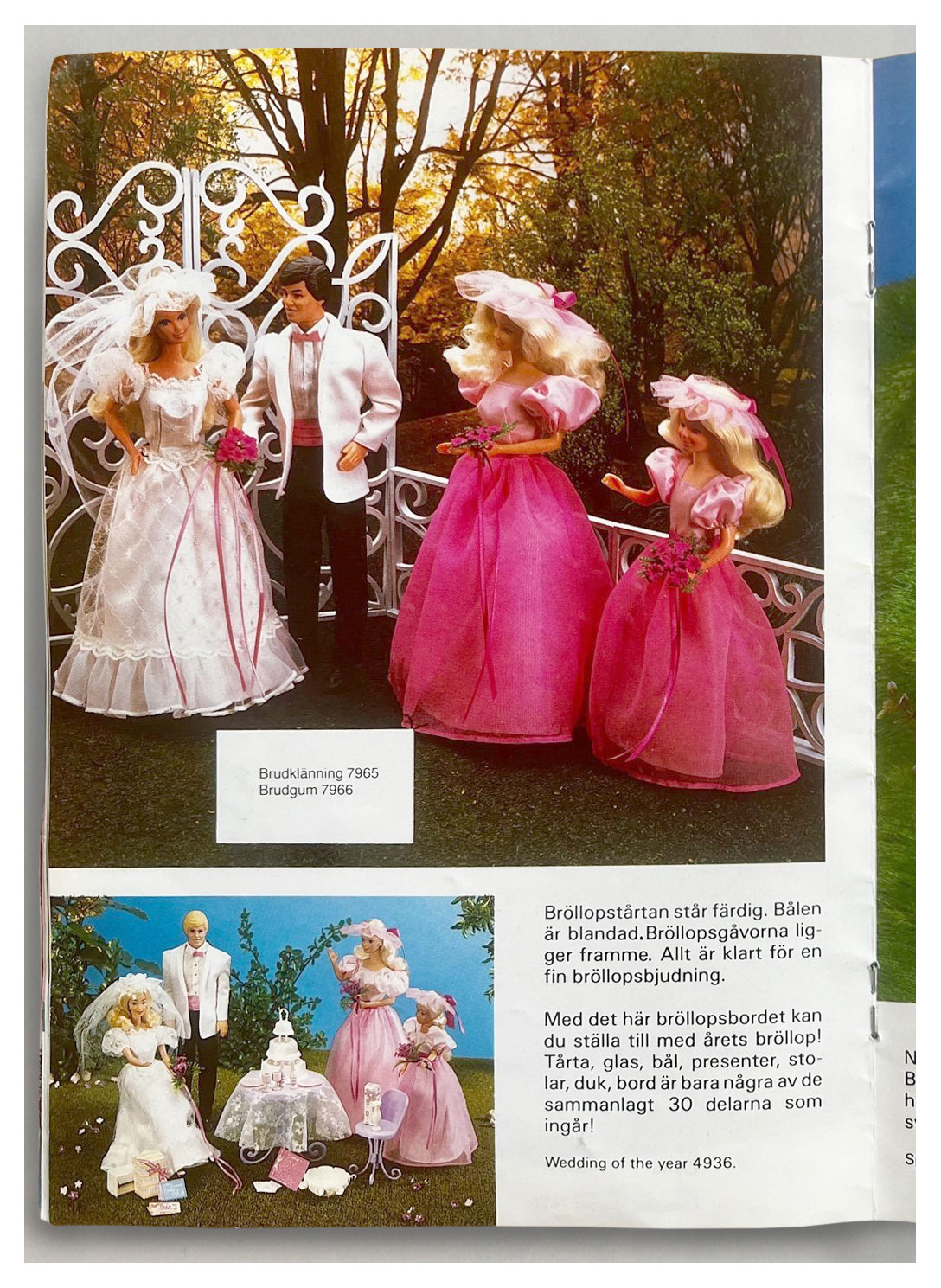 From 1985 Swedish Barbie Journal
