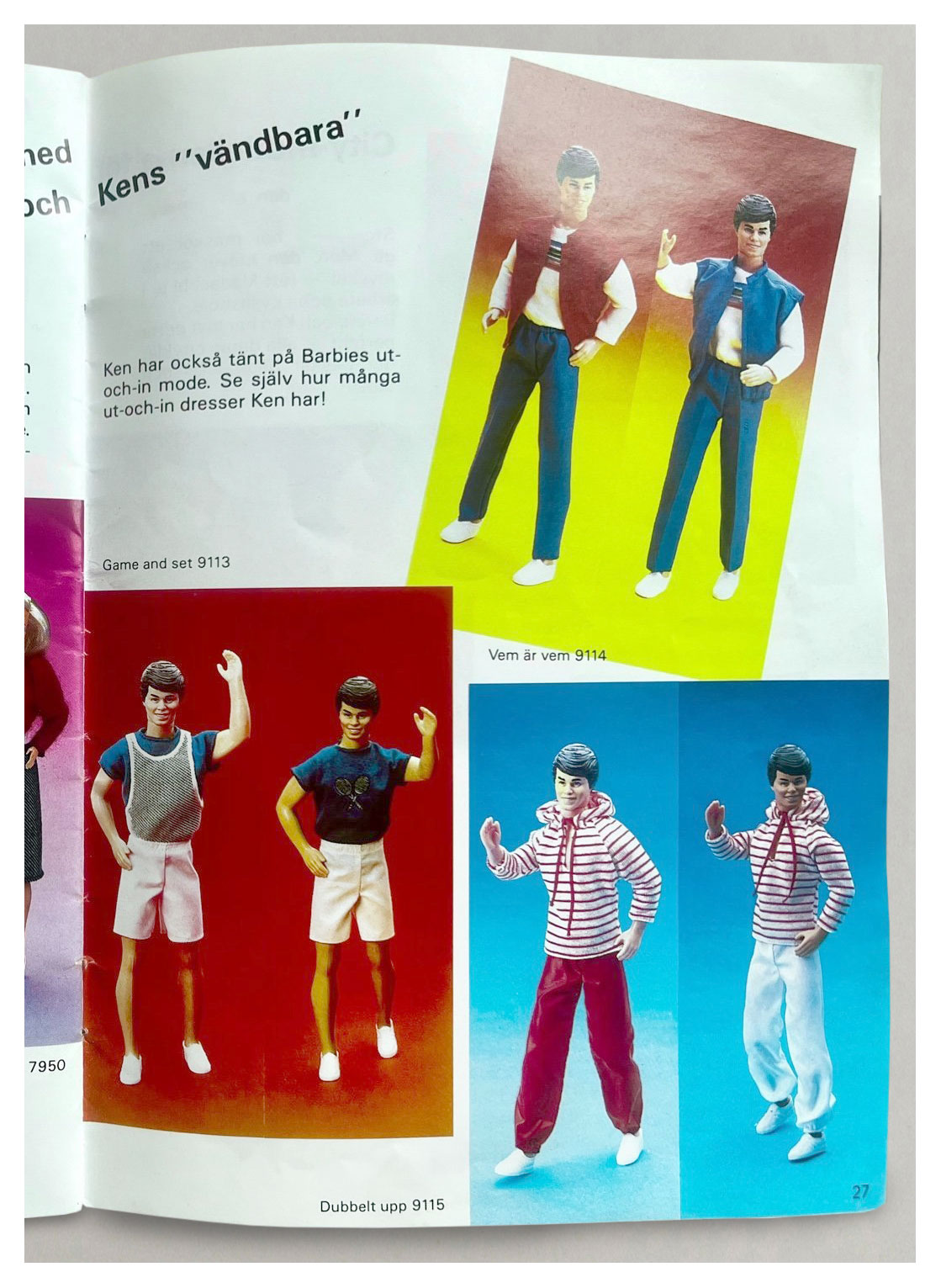From 1985 Swedish Barbie Journal