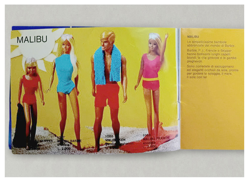 From 1973 Italian Barbie booklet