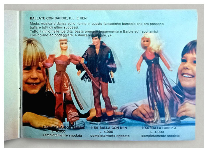 From 1973 Italian Barbie booklet