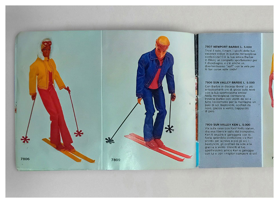 From 1974 Italian Barbie booklet