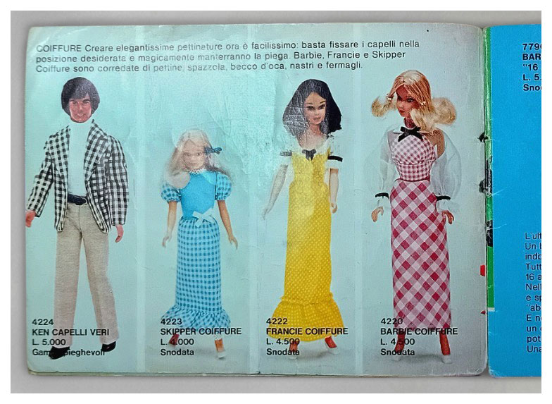 From 1974 Italian Barbie booklet