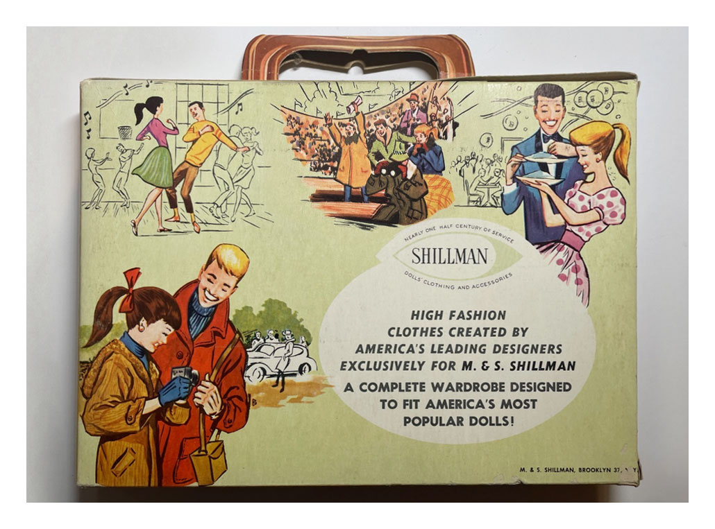 Mr. Teen Tailored Fashions K7 Ski Set by Shillman reverse of packaging