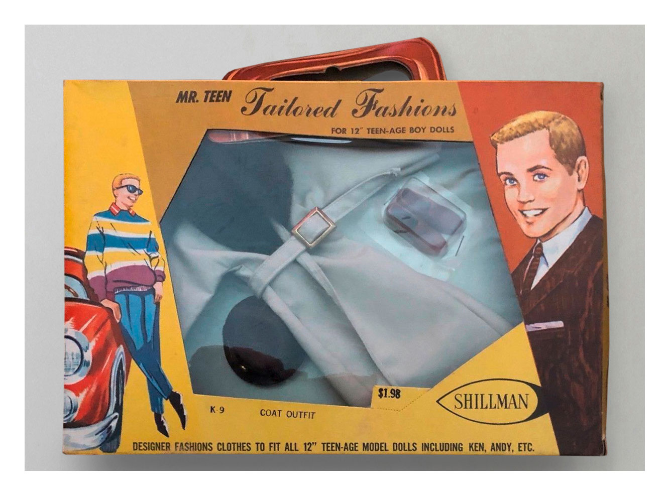 Mr. Teen Tailored Fashions K9 Coat Outfit by Shillman 