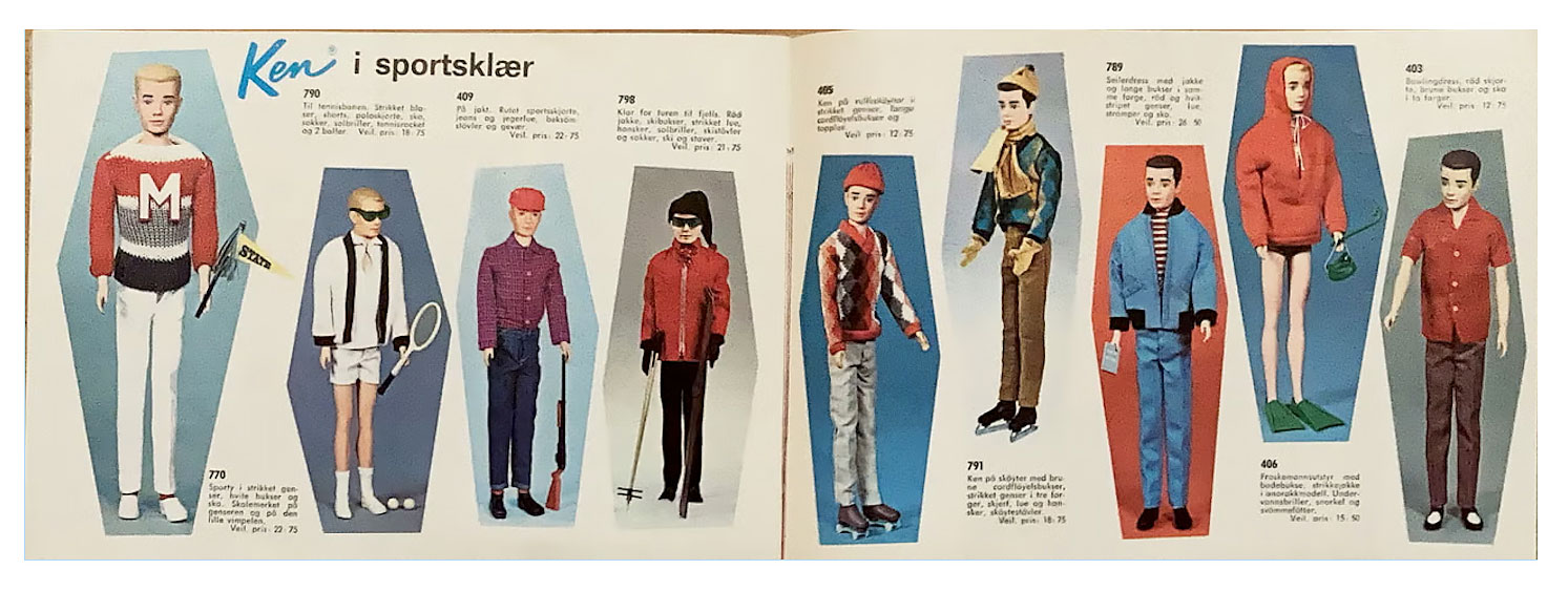 1964 Norwegian Mattel/Brio booklet