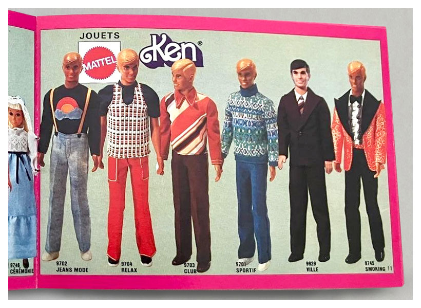 From 1977 French Barbie booklet