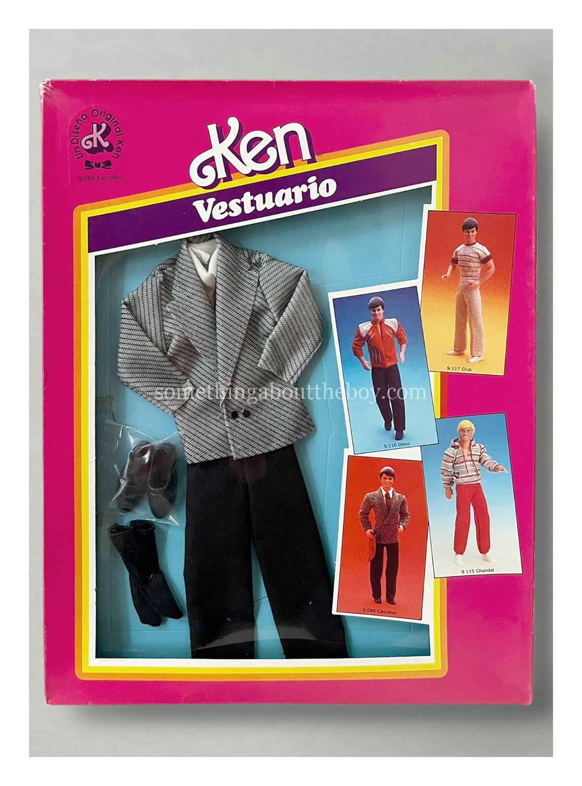 1986 Vestuario #9086 Ejecutivo (Spanish version) in original packaging
