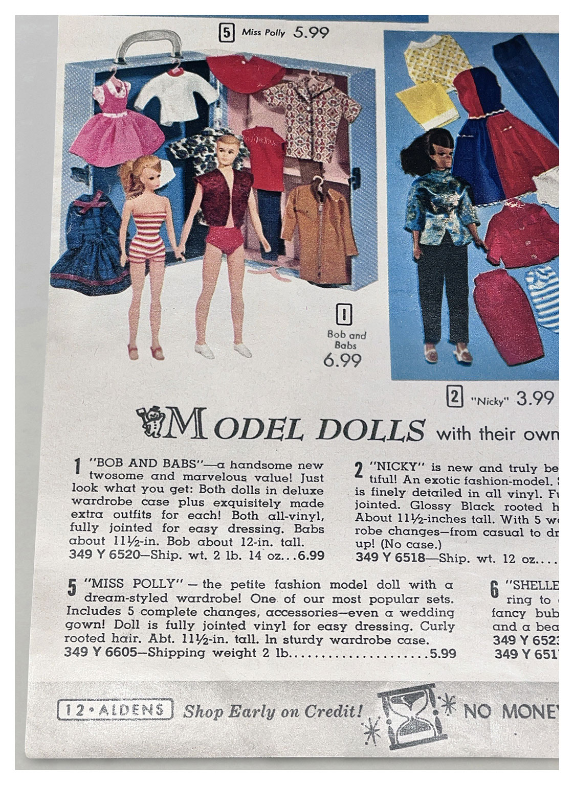 From 1964 Aldens Christmas catalogue